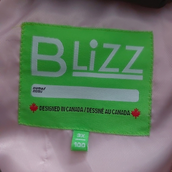 Blizz girls winter coat size 3 - Picture 5 of 6